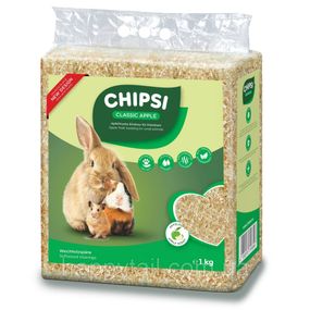 Наполнитель Chipsi для грызунов Зеленое яблоко гигиенический опилок 15 л/1 кг
