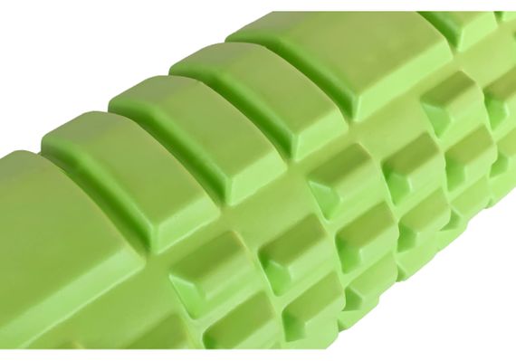 Масажний ролик EasyFit Grid Roller 33 см v.1.1 Салатовий (EF-2020a-GN) | Зображення 1