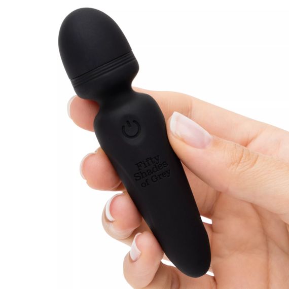 Вібратор для клітора Fifty Shades of Grey Sensation Mini Wand Vibrator Sex Aura | Зображення 2