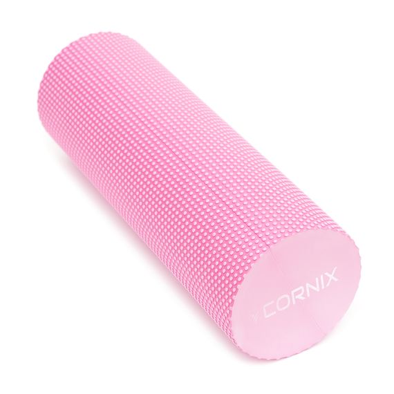 Масажний ролик Cornix EVA+ 45 x 15 см (валик, ролер) XR-0303 Pink | Зображення 2