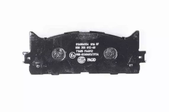 Колодки передні гальмівні, lexus es/toyota camry 2.4-3.5 HELLA PAGID (8DB355012401) | Зображення 3