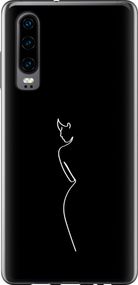 Чехол на Huawei P30 Силуэт1 "4590u-1622-17620"