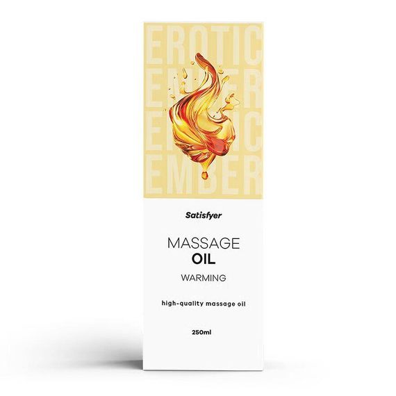 Масажна олія Satisfyer Massage Oil Warming 250 мл Sex Aura