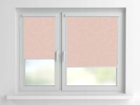 Рулонная штора Rolets Акант 2-2070-1250 125x170 см закрытого типа Светло-розовая