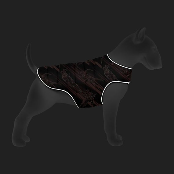 Курточка-накидка для собак WAUDOG Clothes, малюнок "Швидкість Флеша", S, А 32 см, B 41-51 см, С 25-35 см | Зображення 3