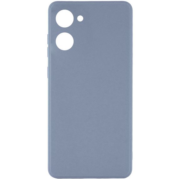 Силиконовый чехол Candy Full Camera для Realme 10 4G Серый / Smoky Gray