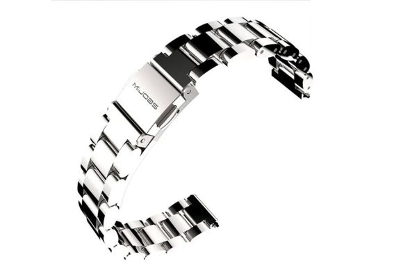 Металевий ремінець Primo Mijobs для фітнес-браслета Xiaomi Mi Band 3 - Silver | Зображення 3