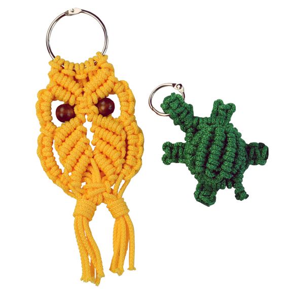 Набір дитячої творчості Макраме "Підвіски на рюкзак" М-004 | Зображення 2