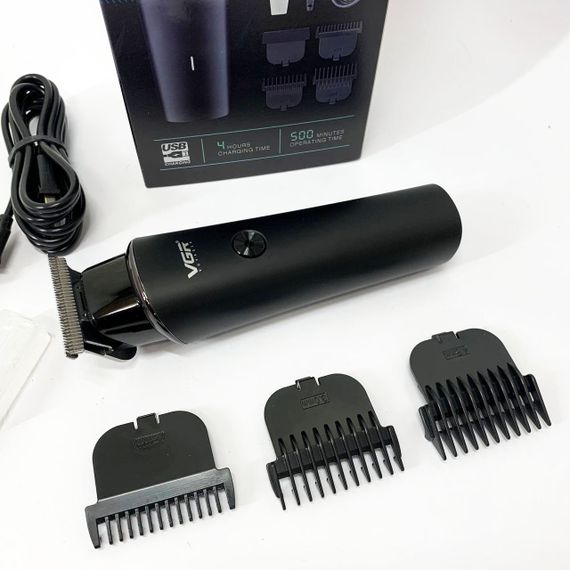 Акумуляторний триммер для стрижки волосся VGR V-933, Тример набір для стрижки волосся та для гоління | Зображення 8