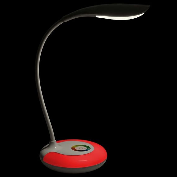 Настольная цветная LED RGB лампа с USB SL-84 5W WH | Зображення 1