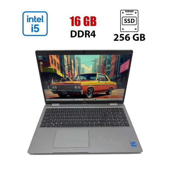 Ультрабук Dell Precision 3560 / 15.6" (1920x1080) IPS / Intel Core i5-1135G7 (4 (8) ядра по 4.2 GHz) / 16 GB DDR4 / 256 GB SSD / Intel Iris Xe Graphics / WebCam б/у
