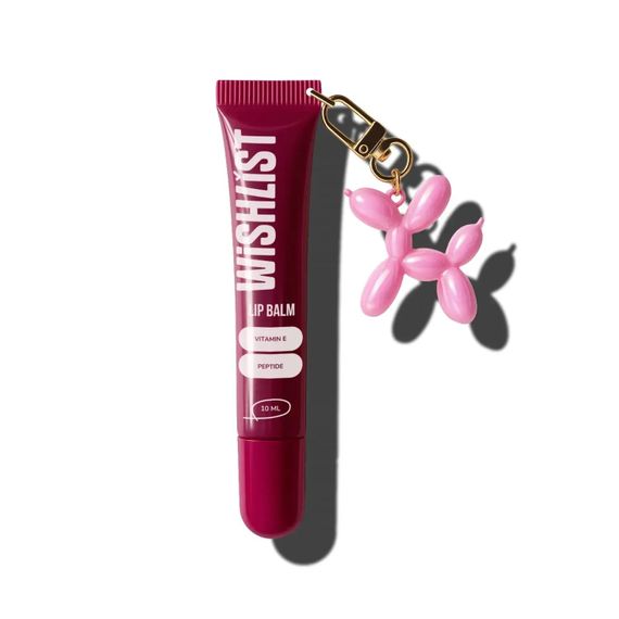 Бальзам-блиск для губ Wishlist Lip Balm - Ruby Nectar + Брелок (10 ml)