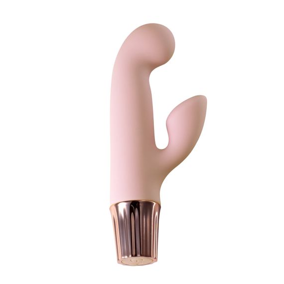 Вібратор-кролик CRUSHIOUS Mellow Cony, рожевий, 13,5 х 2,5 см Sex Aura | Зображення 2