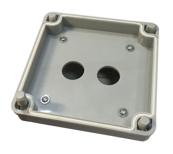 Корпус КП102 PRO IP65 для кнопок 2 місце з прозорою кришкою Ny95505368 | Зображення 4