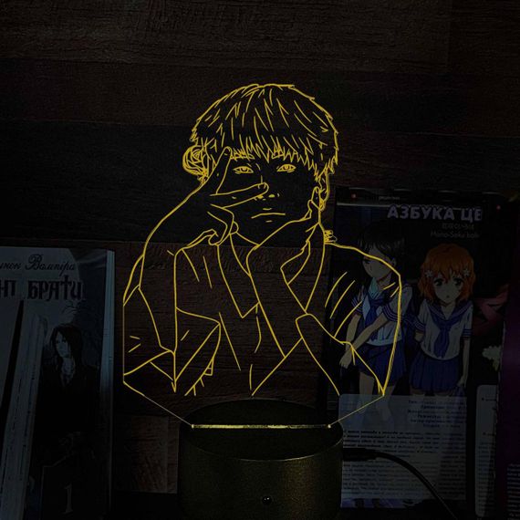 Акриловый светильник-ночник Мин Юнги желтый tty-n001510