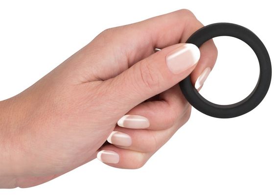 Ерекційне кільце - Black Velvets Cock Ring, 3.8 см sexstyle | Зображення 6