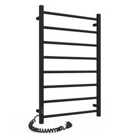 Электрическая полотенцесушилка Laris Зебра Альфа ЧФЧ8 500 х 800 Е (подкл. слева) R3