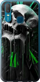 Чехол на Vivo Y11 Череп-часы "4100u-629-17620"