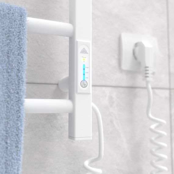 Електрична рушникосушарка Laris Зебра Горизонт ЧФ6 1000 х 600 Е (підкл. справа) R3 | Зображення 4