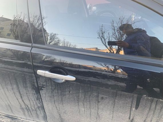 Накладки на ручки (4 шт., нерж.) OmsaLine - Італійська нержавійка (без чіпа) для Mitsubishi Outlander 2006-2012рр | Зображення 2