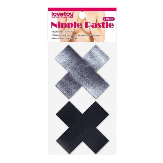 Пестіси - Cross Pattern Nipple Pasties (2 пари)