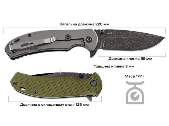 Ніж Skif Sturdy II BSW Olive | Зображення 8