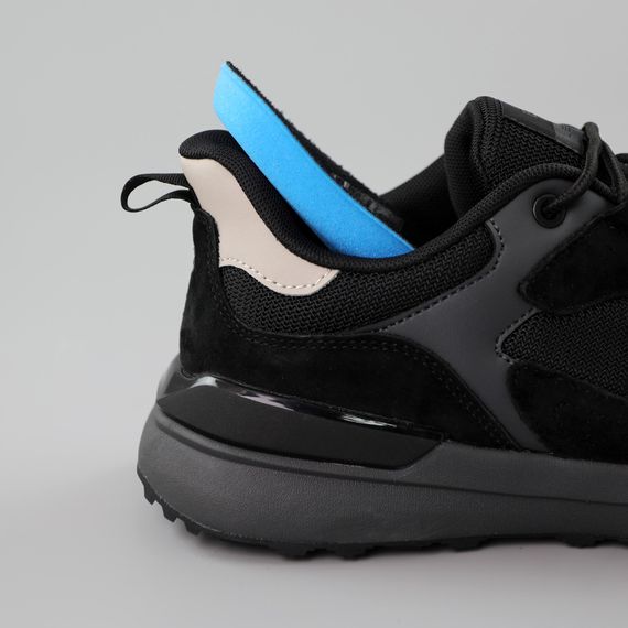 Кросівки чоловічі замшеві 591338 Чорні 41 42 43 44 45 | Зображення 6