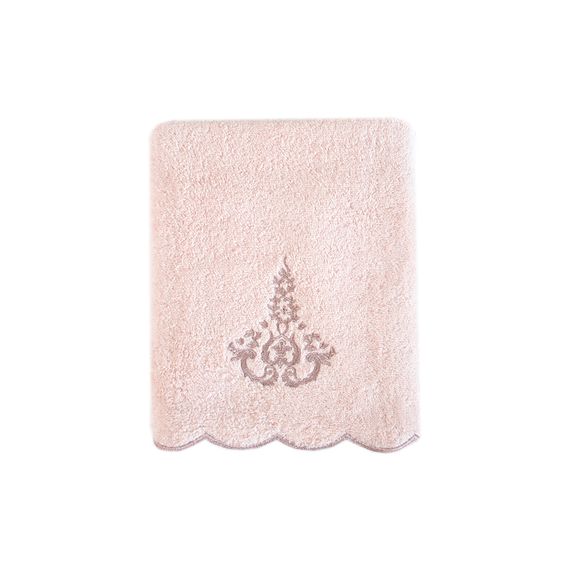 Рушник Irya 8756 Туреччина 90*150 см  Махра Пудровий