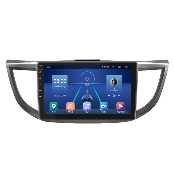 Штатная магнитола Lesko для Honda CR-V IV Рестайлинг 2014-2018г. 10" 4/64Gb/ 4G/ Wi-Fi/ CarPlay Premium GPS