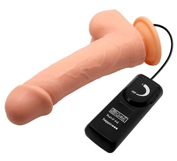 Вібратор на присосці з функцією ротації BARBARA 7,8" Ken MULTI-SPEED VIBRATOR, BW-008015R Sex Aura | Зображення 5