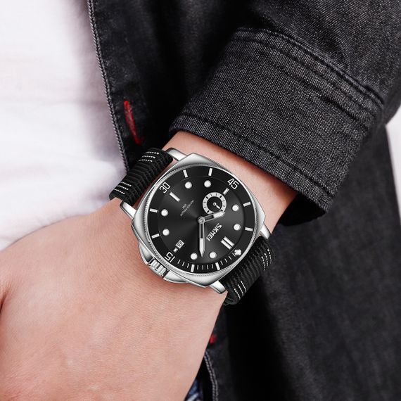Чоловічий годинник Skmei 9328BK Black | Зображення 2