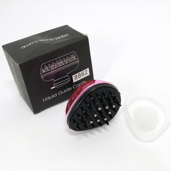 Расческа для ухода за волосами, массажный аппликатор для лечебных масел 30мл AF-99 | Зображення 8