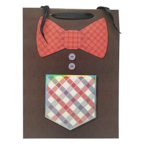 Подарочный пакет "Джентельмен" 2379L, 40 х 30 х 0,1 Вид 1