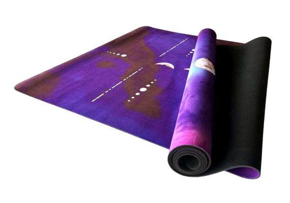 Килимок для йоги EasyFit BlueMoon 3 мм фіолетовий (EF-1926-1) | Зображення 2