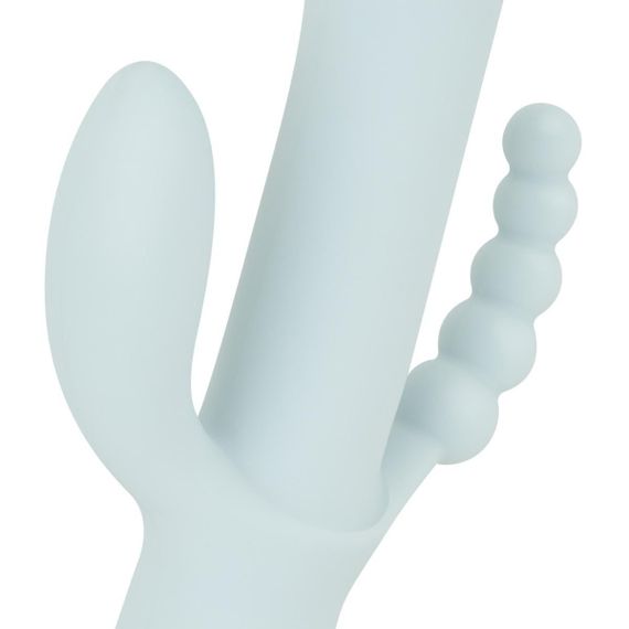 Вибратор-кролик Good Vibes Only - SAGE Triple Stimulation Vibe Soft Silicone - Blue sexstyle | Зображення 4