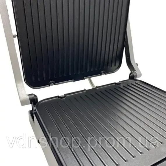 Гриль електричний притискний Zepline 3500W зі знімними пластинами контактний | Зображення 5