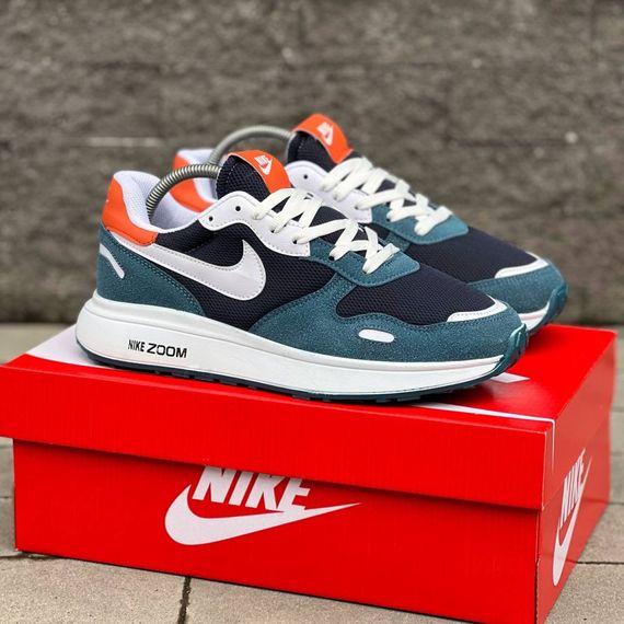 Кросівки Nike весна-літо колір блакитний/білий | Зображення 6