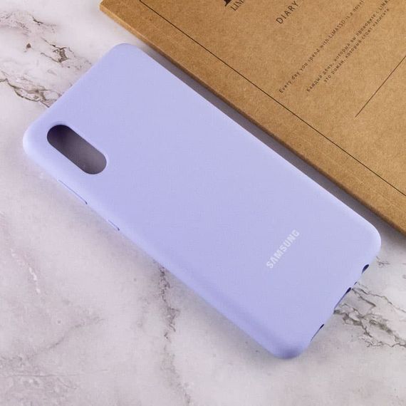 Чехол Silicone Cover Full Protective (AA) для Samsung Galaxy A02 Сиреневый / Dasheen | Зображення 5