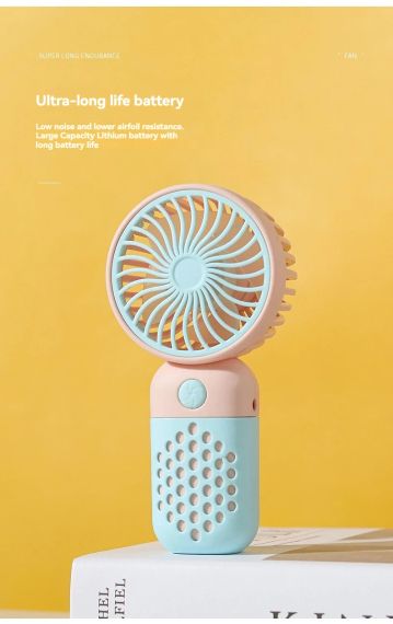 Портативний міні-USB-вентилятор, карманний вентилятор mini cute little fan | Зображення 5