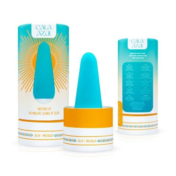 Мини-вибратор Cala Azul – Julia Mini Vibrator, очень нежный, 10 режимов sexstyle | Зображення 6