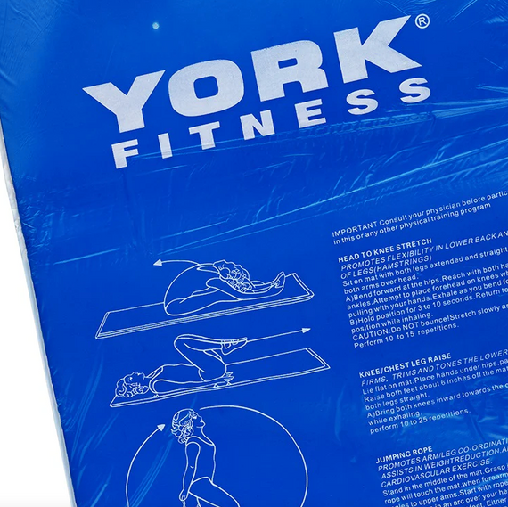Килимок для вправ двосторонній York Fitness | Зображення 2