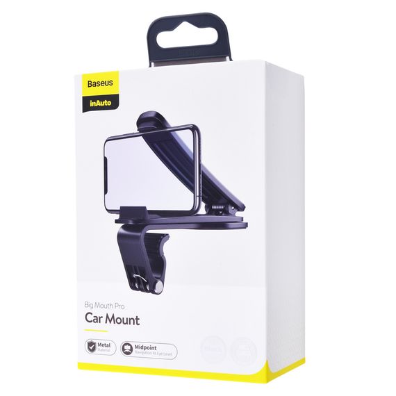 Автодержатель для телефона Baseus Big Mouth Pro Car Mount | Зображення 1