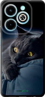 Чохол на Infinix Hot 40i Димчастий кіт "825b-3504-2448"