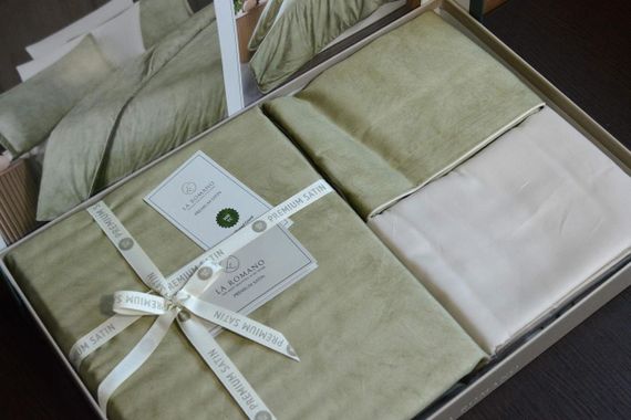 Постільна білизна La Romano Premium Satin 200×220 Marlen Cedar | Зображення 3