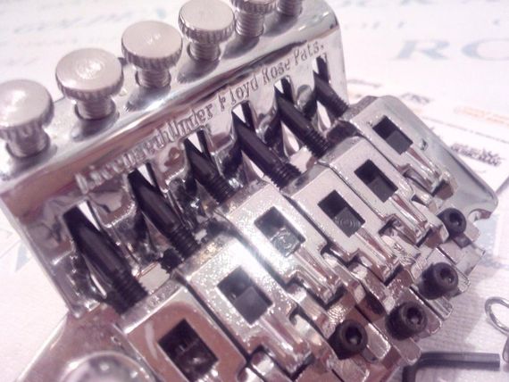 Гітарний Бридж Флойд роуз Floyd Rose тремоло хром для електрогітари гітари | Зображення 4