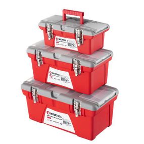 Комплект ящиків для інструменту з металевими замками 3 од. INTERTOOL BX-0503