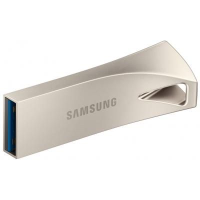 Flash Drive Samsung Bar Plus 128GB (MUF-128BE3/APC) Silver | Зображення 3