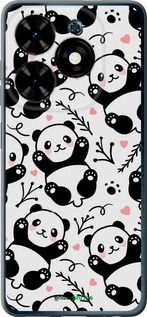 Чохол на Tecno Spark Go 2024 Панди "4318u-3432-2448"