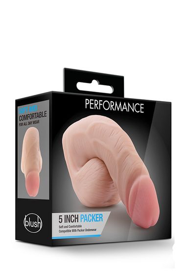 Імітатор пеніса 5inch PACKER FLESH, Телесный | Зображення 1