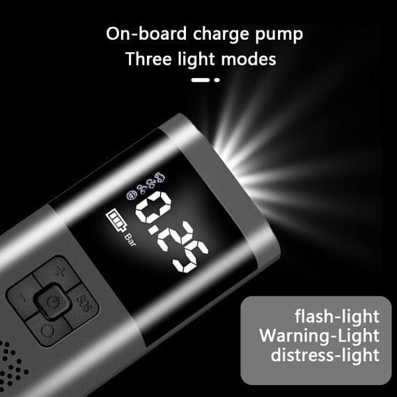 Портативний компресор Wireless Pump 12В ST5509D ∙ Багатофункціональний портативний Wireless Pump компресор | Зображення 5